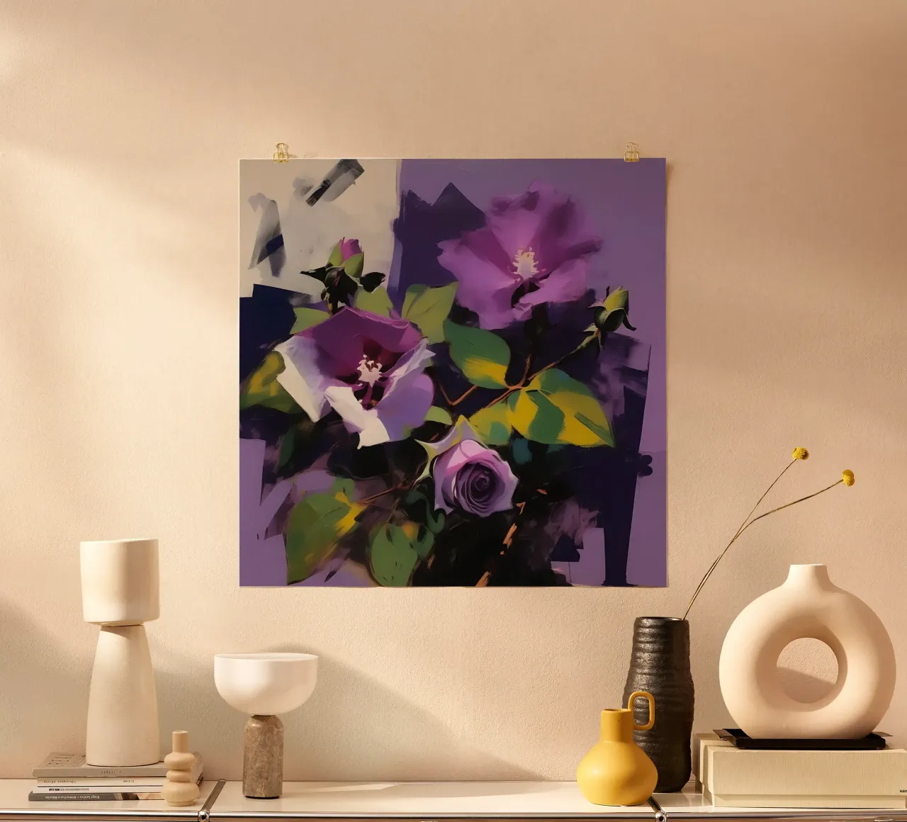 Fiori_viola_1 carta hahnemühle da Farb- und Blütenzauber by LK