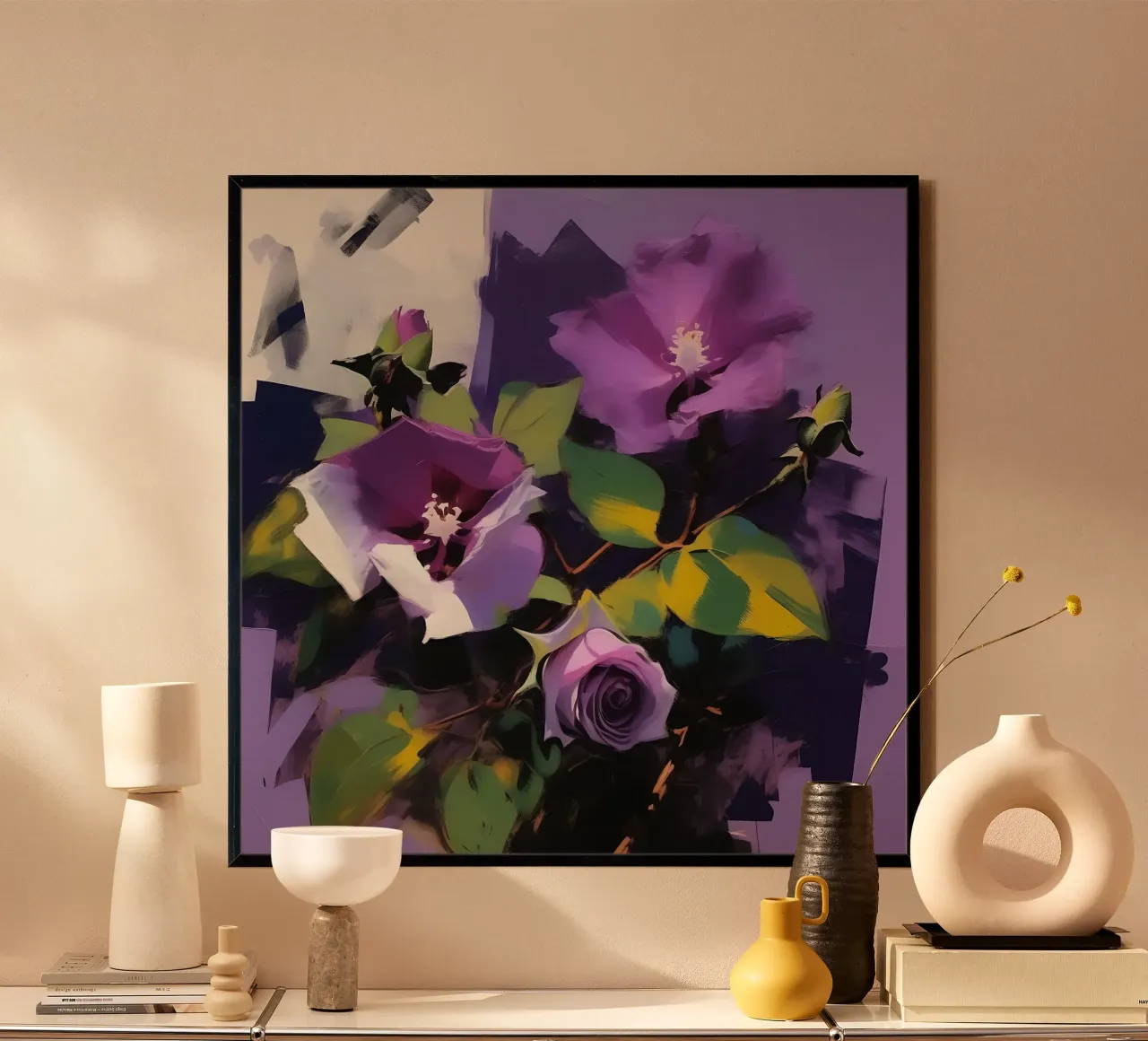 Fiori_viola_1 carta hahnemühle da Farb- und Blütenzauber by LK