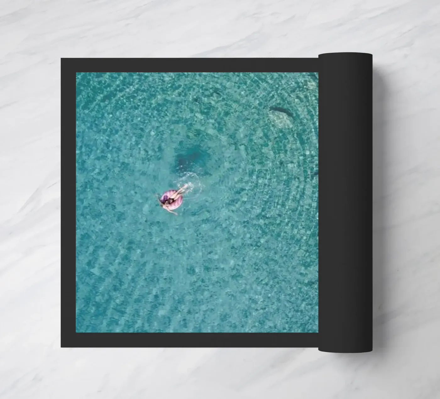 Water Candy doormat by Studio Nahili