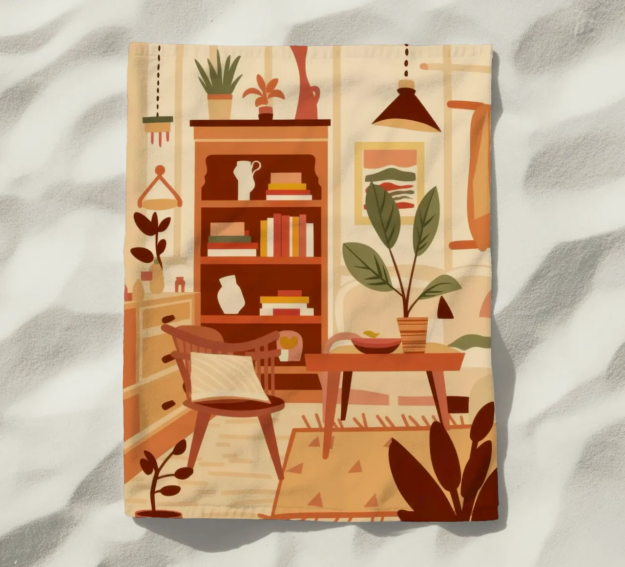 Library of Dreams beach towel by Hollow Years