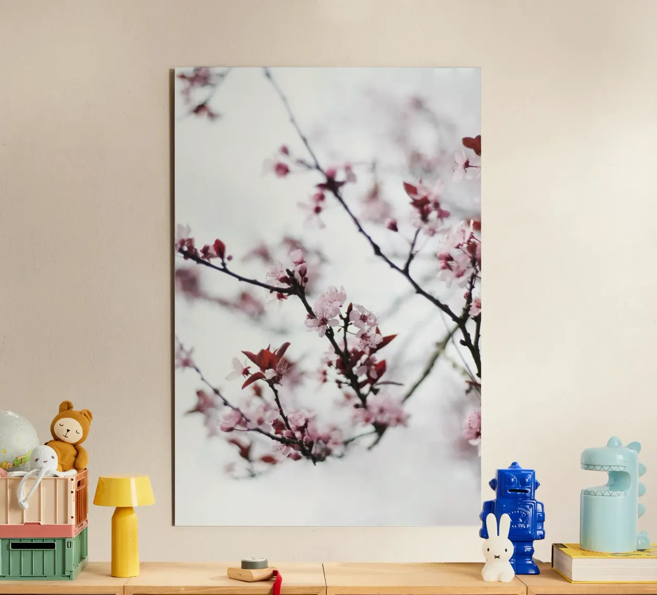 fiori di ciliegio primavera alluminio dibond da Earthly Visions