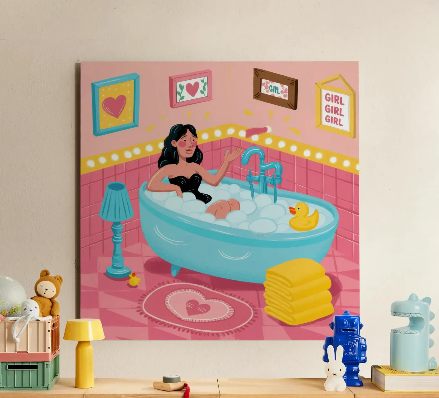 Bubble Bath Bliss forex plate by Hollow Years