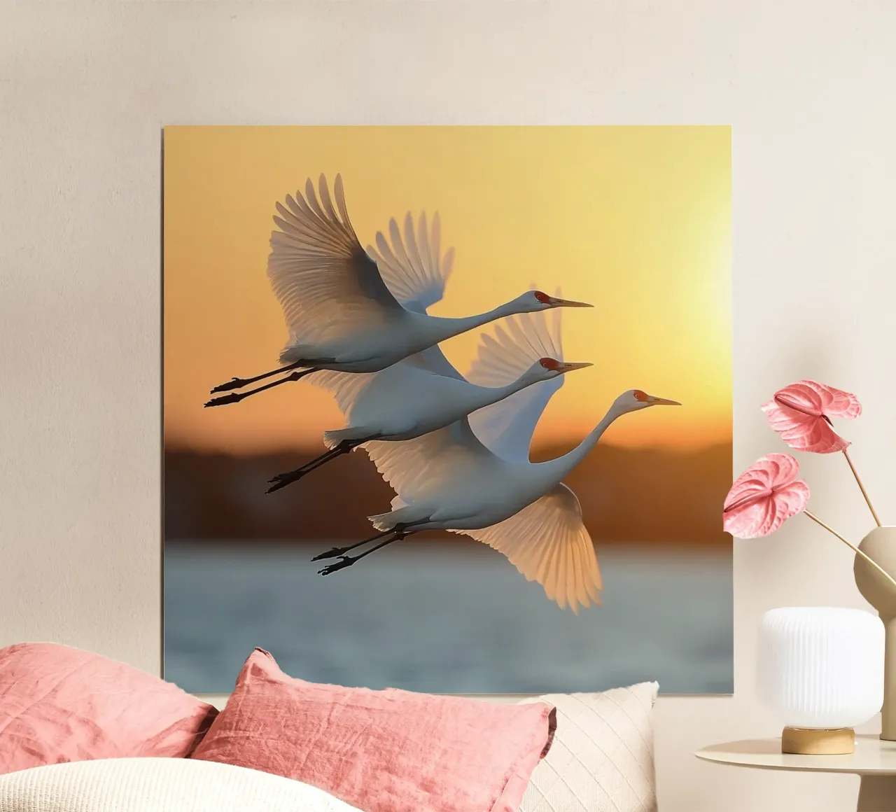 Essenza del Giappone poster con telaio in legno da Wanderlust Vibes