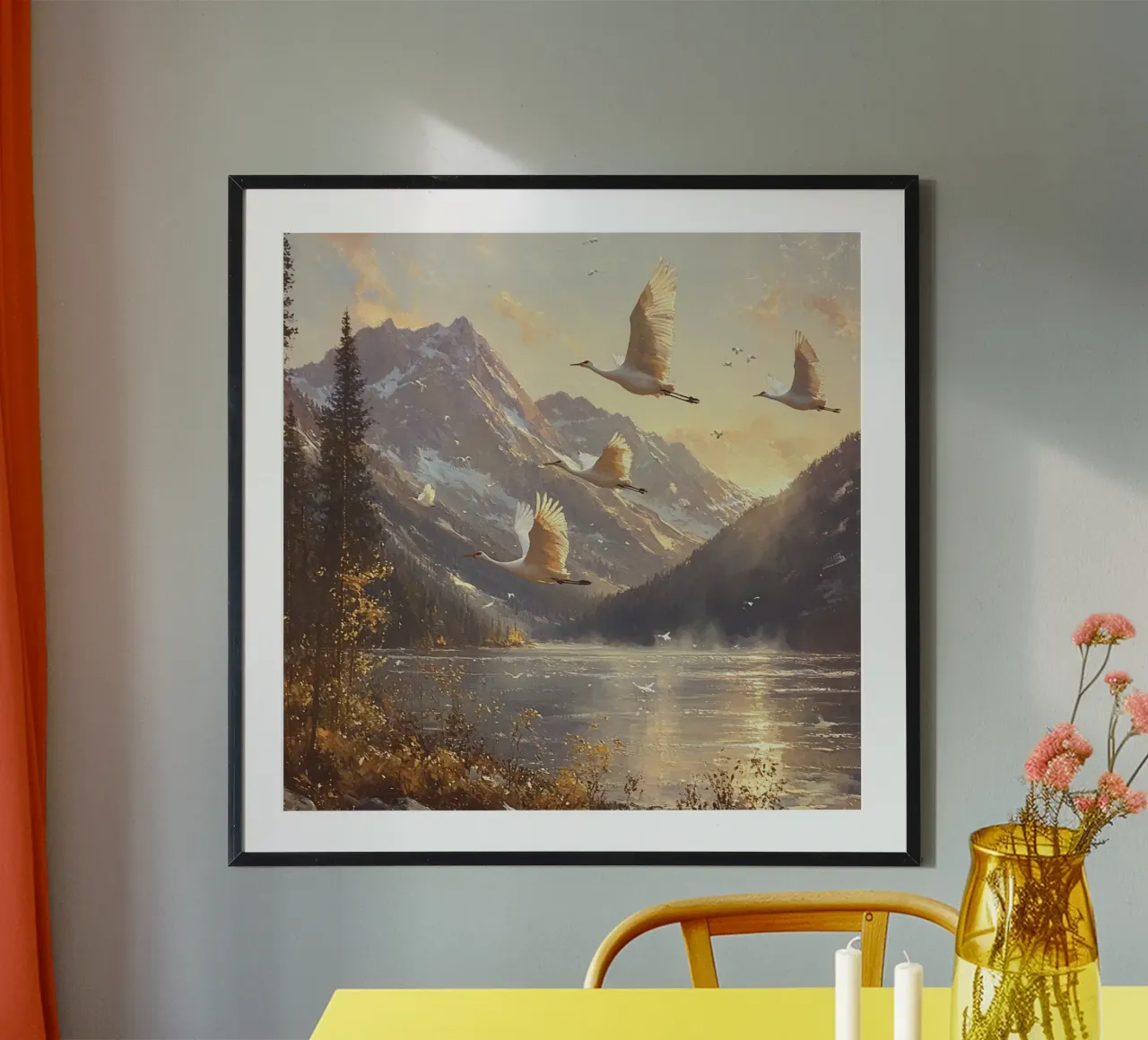 Essenza del Giappone poster con telaio in plastica da Wanderlust Vibes
