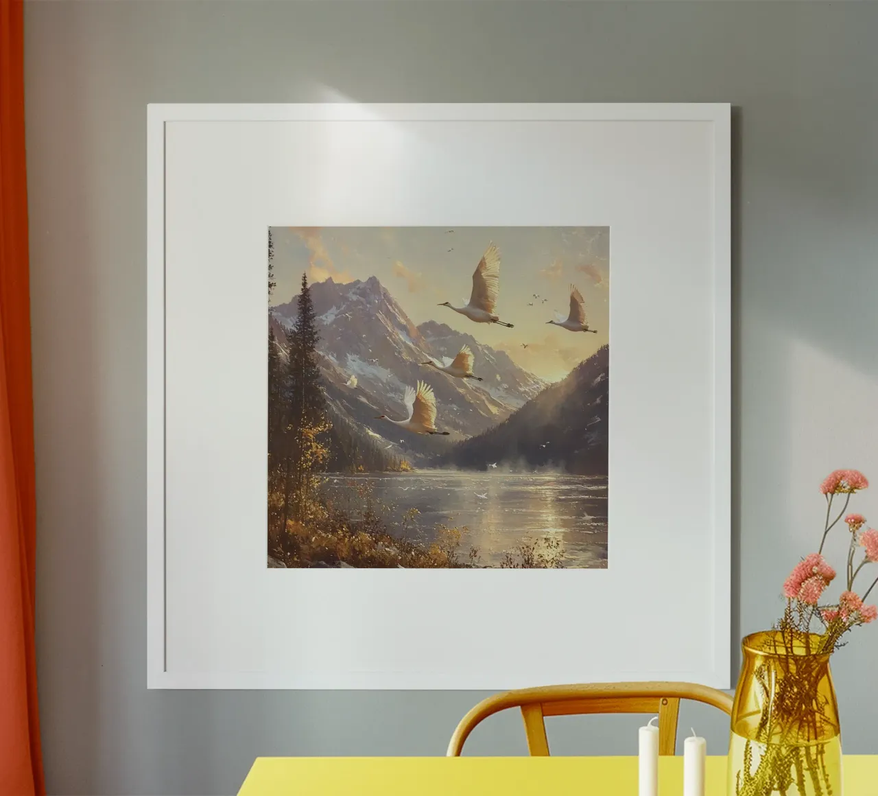 Essenza del Giappone poster con telaio in plastica da Wanderlust Vibes