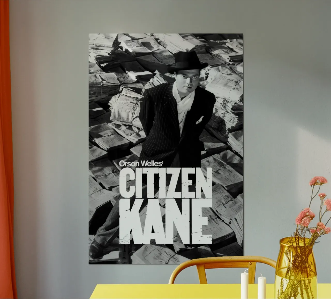 Citizen Kane poster avec cadre en bois de NextPixel