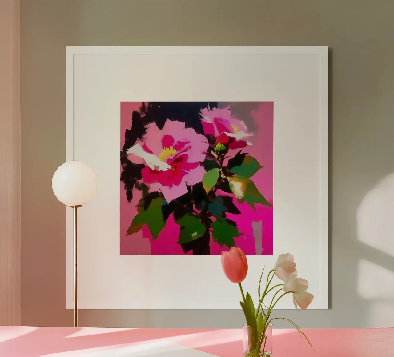 Blumen_rosa_1 carta hahnemühle da Farb- und Blütenzauber by LK