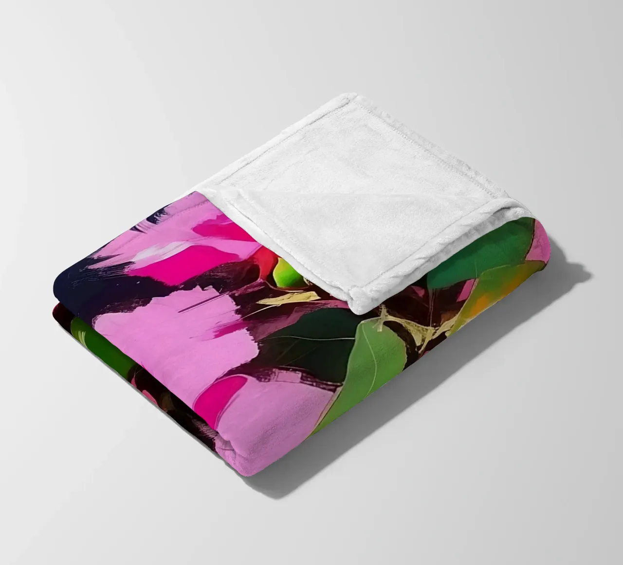 Blumen_rosa_1 coperta in pile da Farb- und Blütenzauber by LK