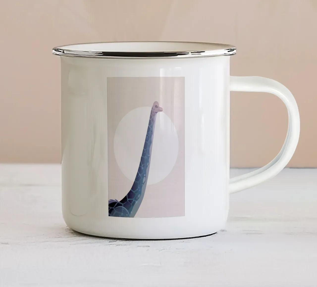 Purple Giant tazza in smalto da Little Flourishes