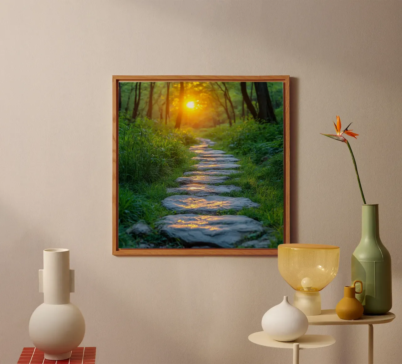 Essenza del Giappone alluminio dibond da Wanderlust Vibes