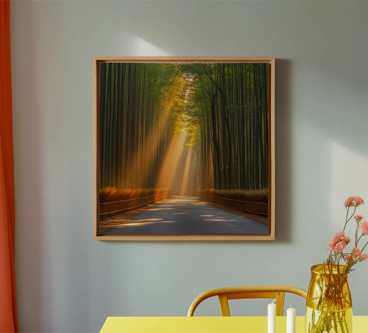 Essenza del Giappone tela con Cornice a cassetta da Wanderlust Vibes