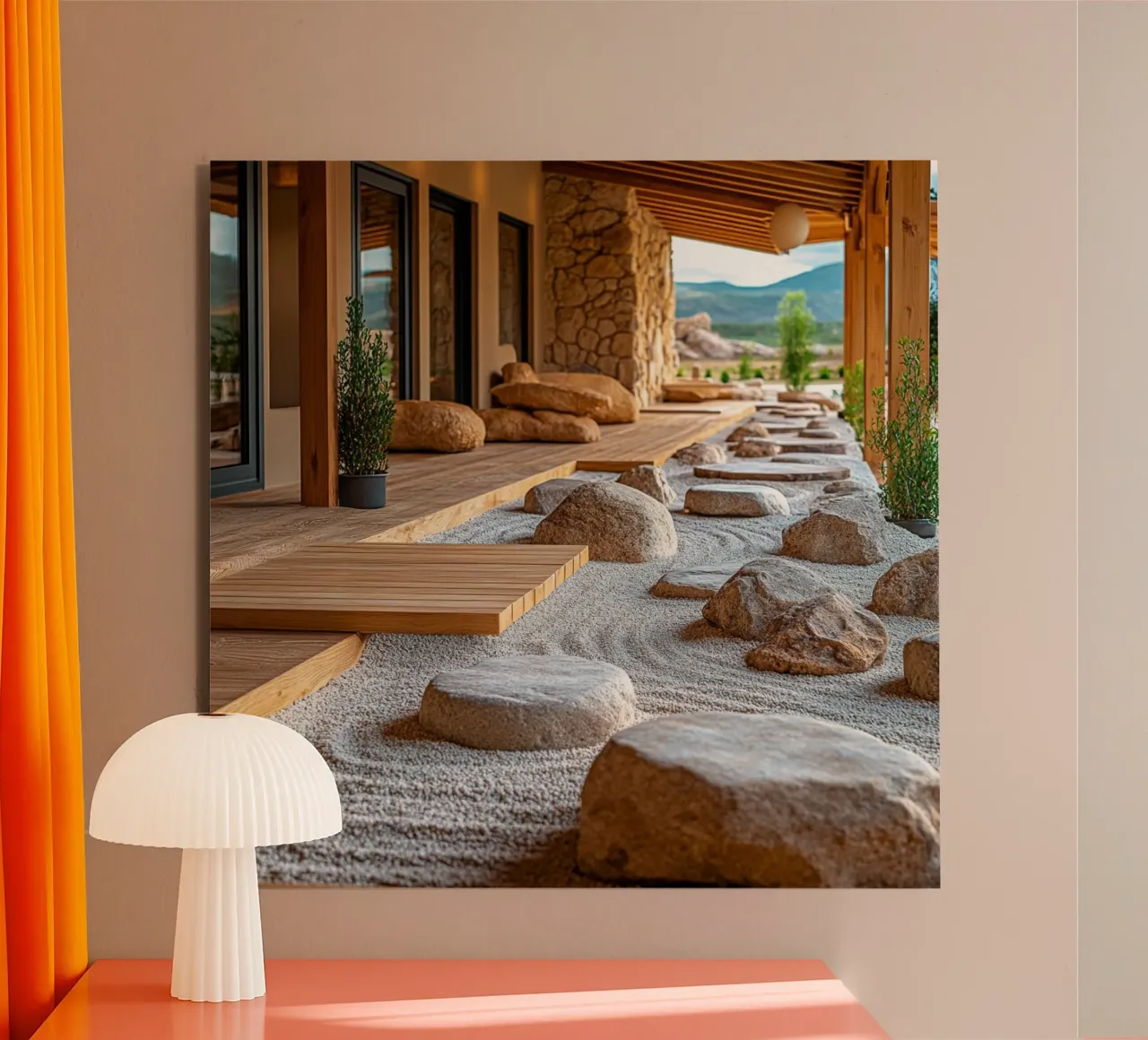 Essenza del Giappone alluminio dibond da Wanderlust Vibes