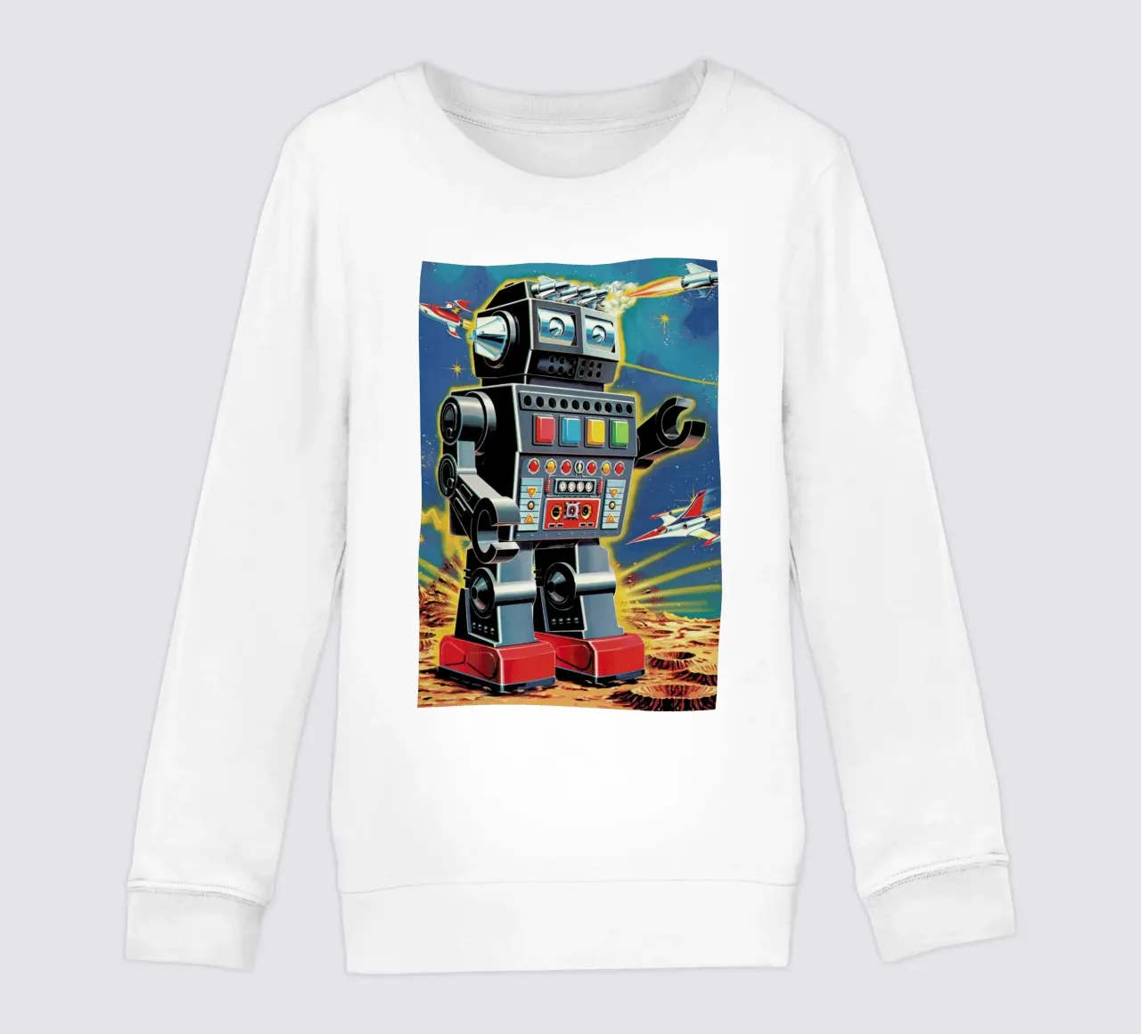 Space Age kinder sweatshirt van daylight design studio