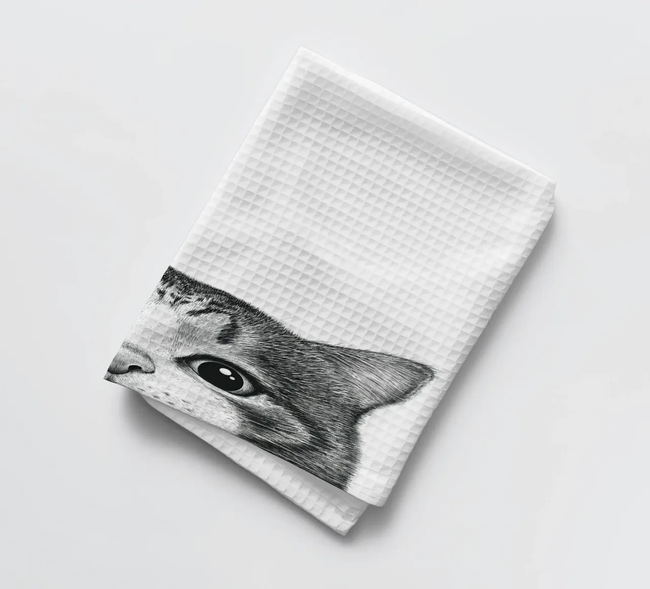 Cute Cat canovaccio da cucina da lennytravers