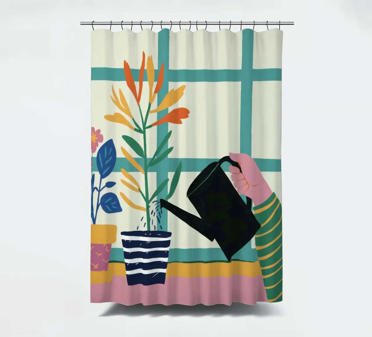 Annaffiare una pianta tenda da doccia da Hollow Years