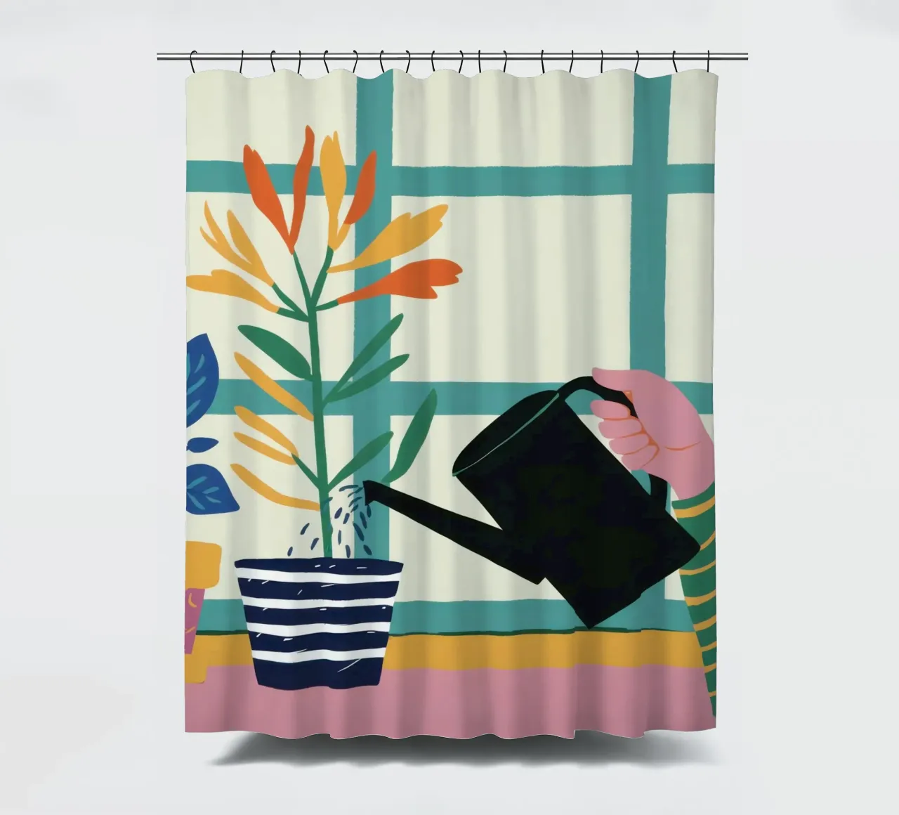 Annaffiare una pianta tenda da doccia da Hollow Years