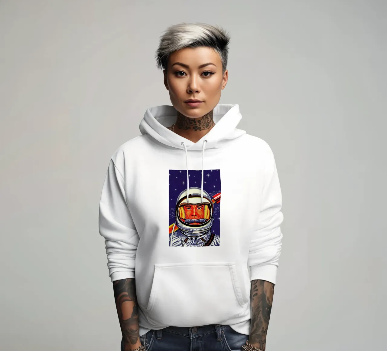 Astronaut felpa con cappuccio da daylight design studio