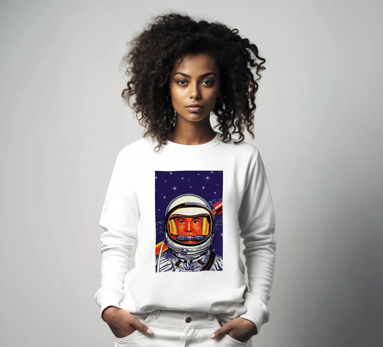 Astronaut sweatshirt by daylight design studio