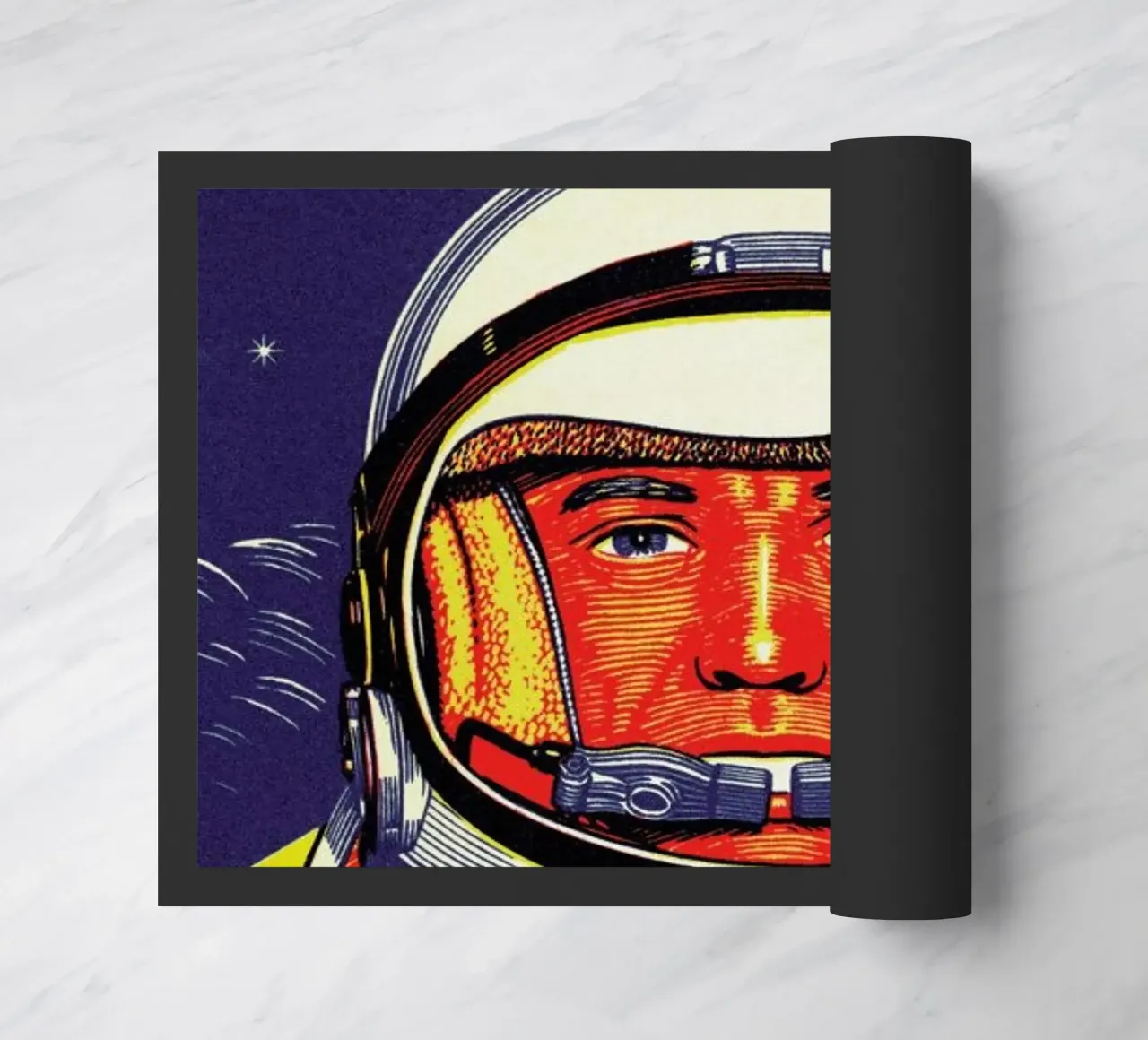 Astronaut doormat by daylight design studio
