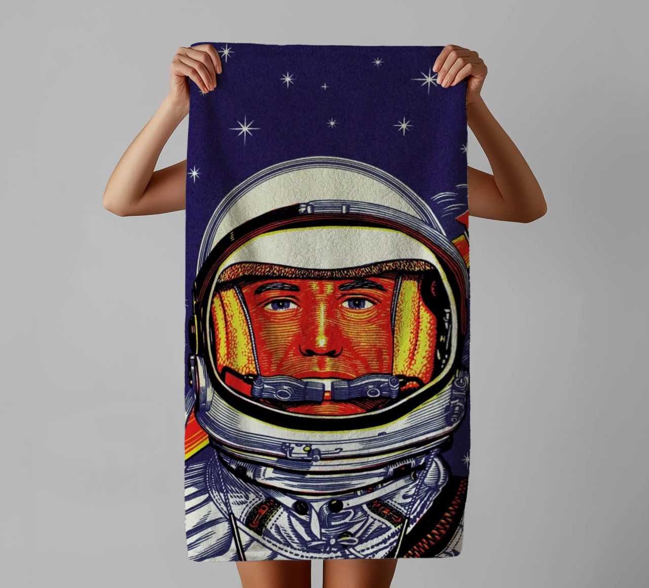 Astronaut towel by daylight design studio