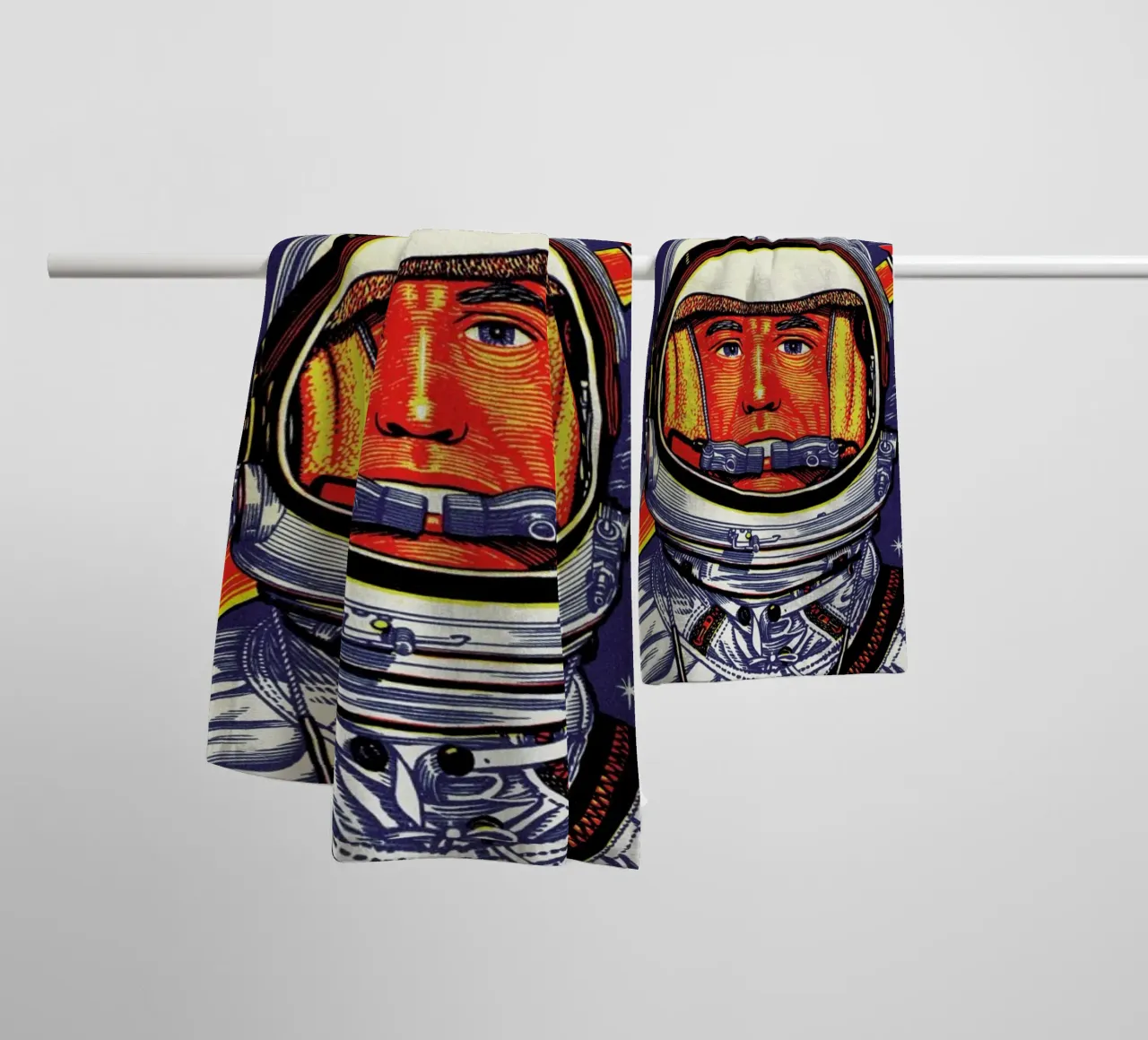 Astronaut badhanddoek van daylight design studio