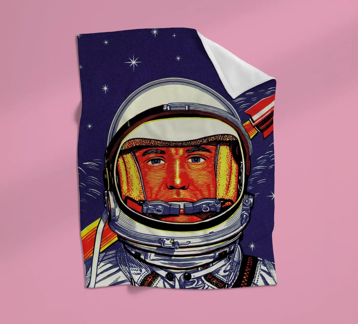 Astronaut Fleecedecke von daylight design studio