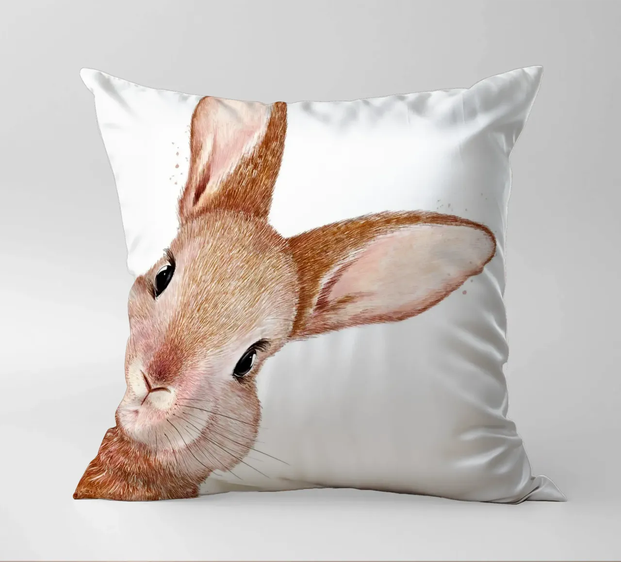 Peeping Rabbit cuscino da lennytravers