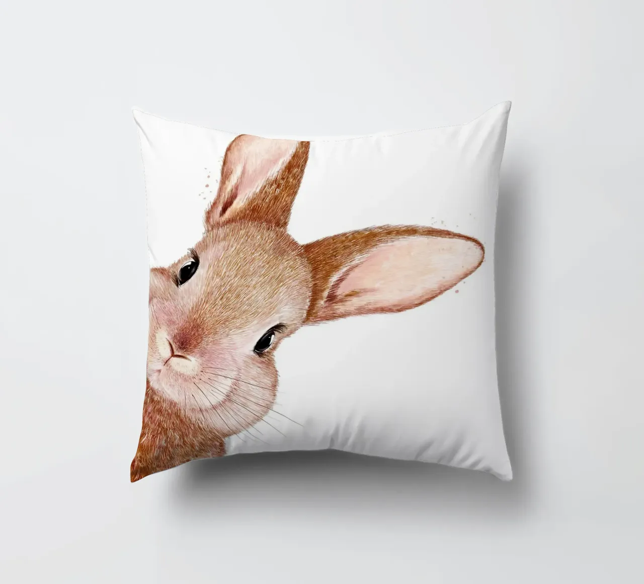 Peeping Rabbit cuscino da lennytravers