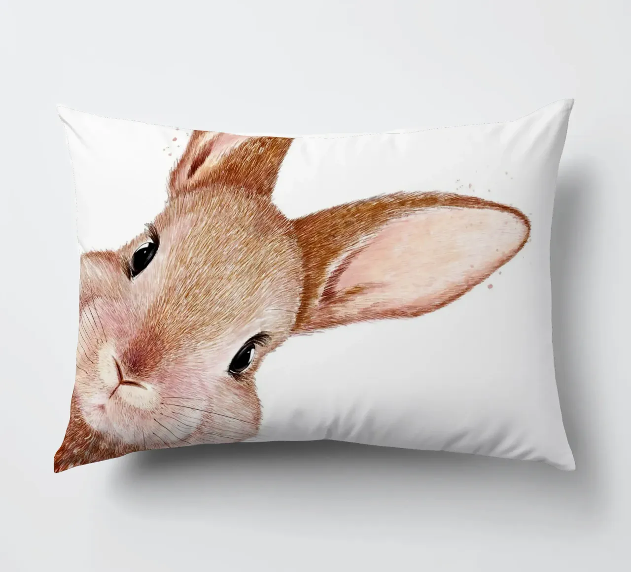 Peeping Rabbit cuscino da lennytravers