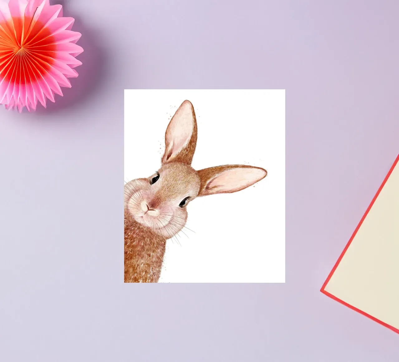 Peeping Rabbit adesivo da lennytravers