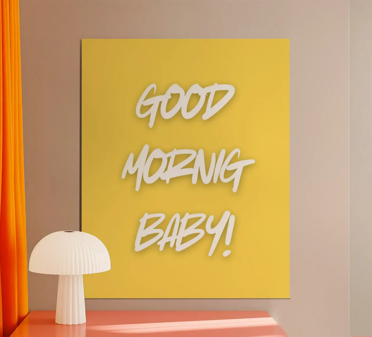Buongiorno bambino poster da Olivia Creator