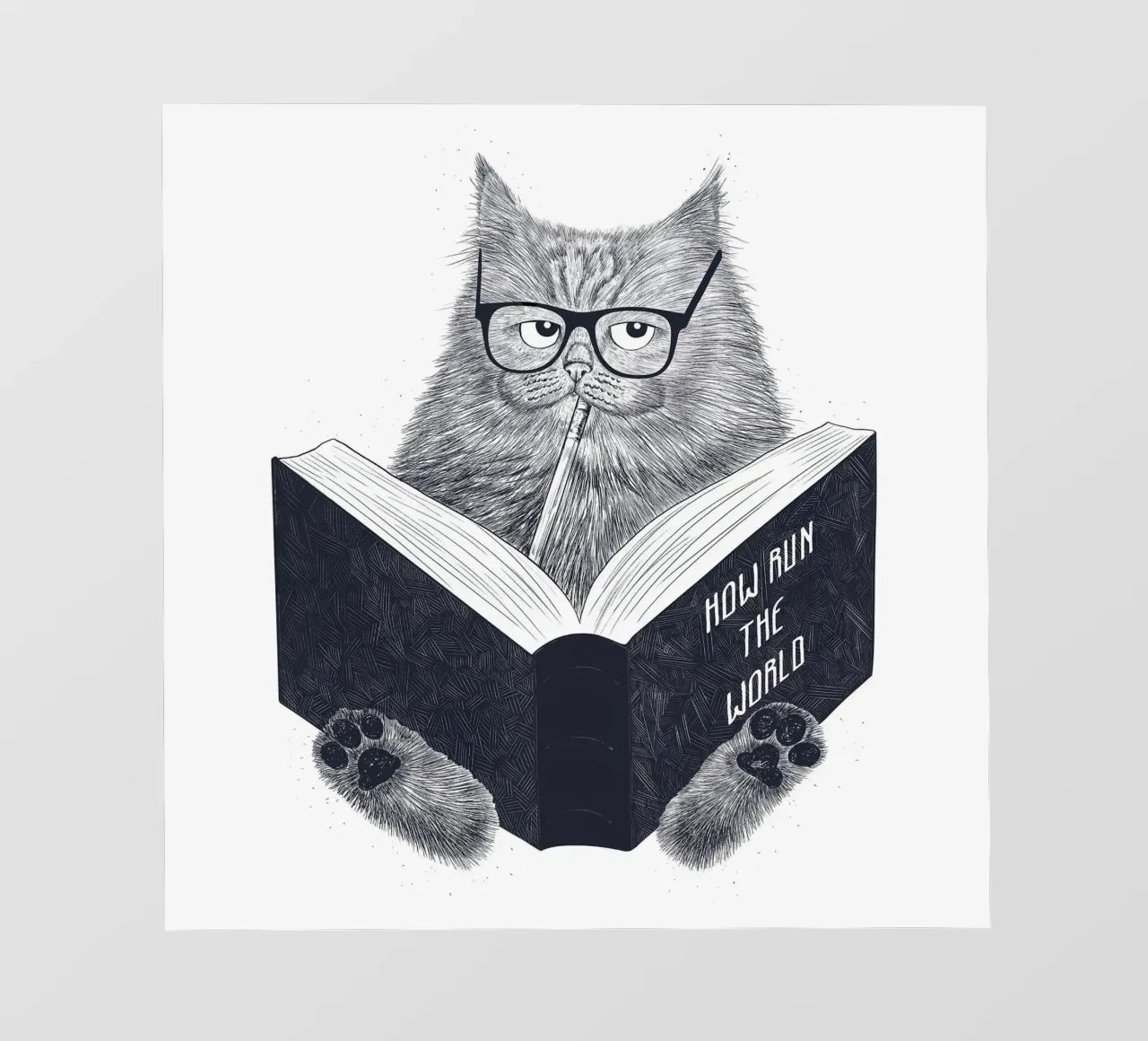 Reading Cat telo in pvc da lennytravers