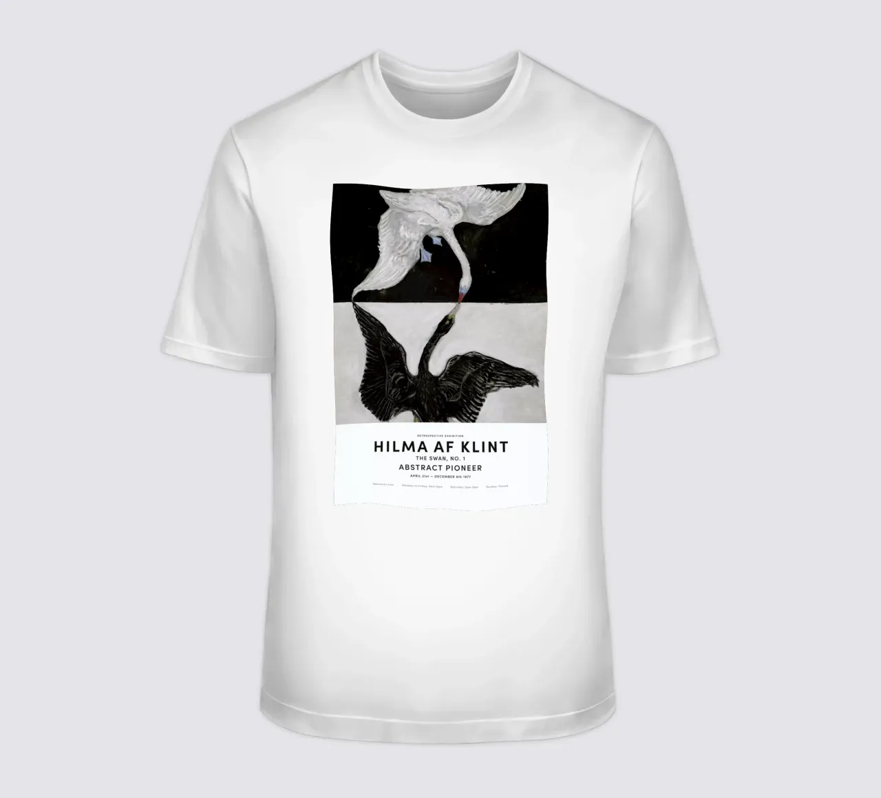 Hilma af Klint - The Swan, No. 1 II t-shirt da Vintage by JUNIQE