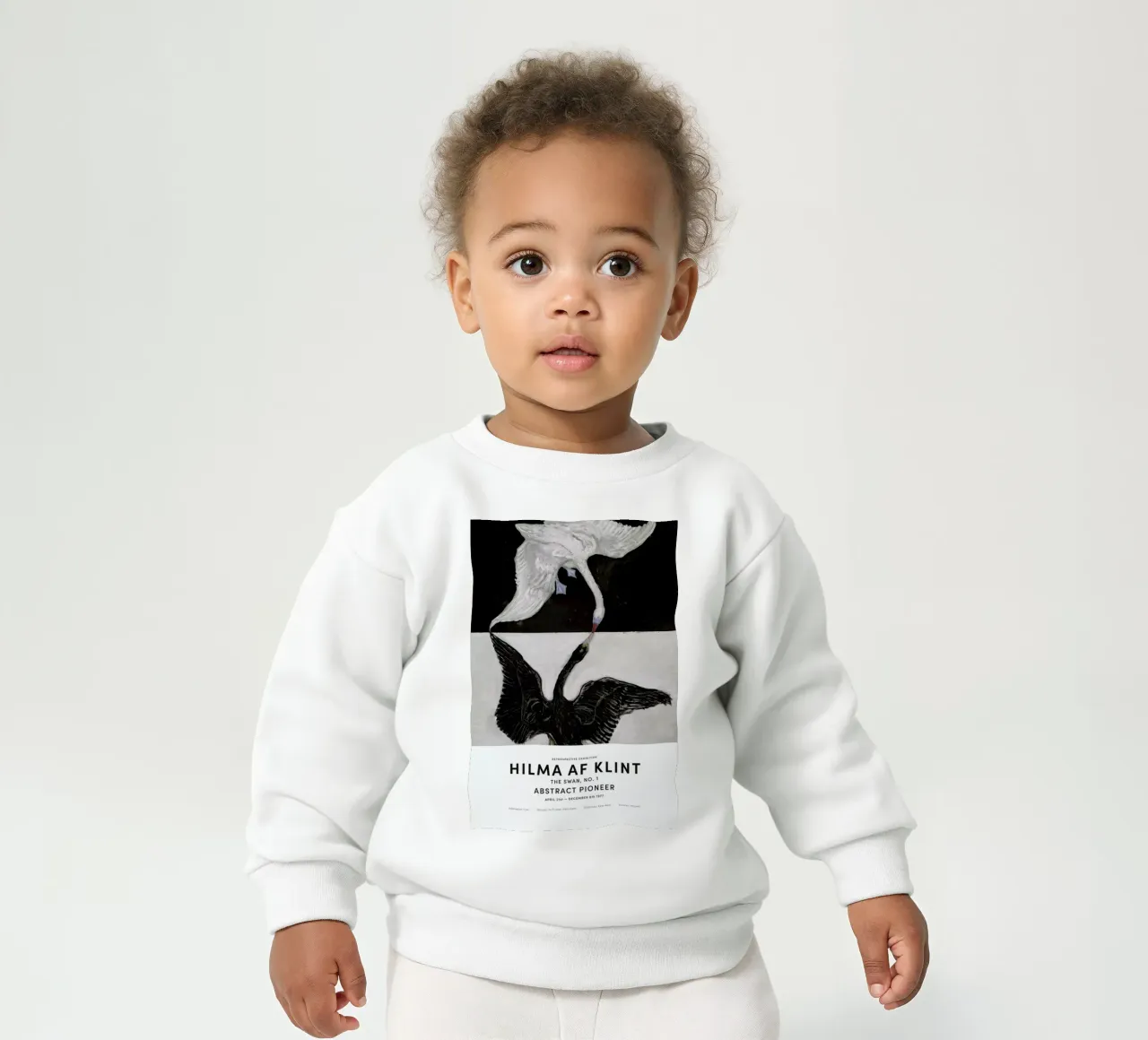 Hilma af Klint - The Swan, No. 1 II sweat pour bébé de Vintage by JUNIQE