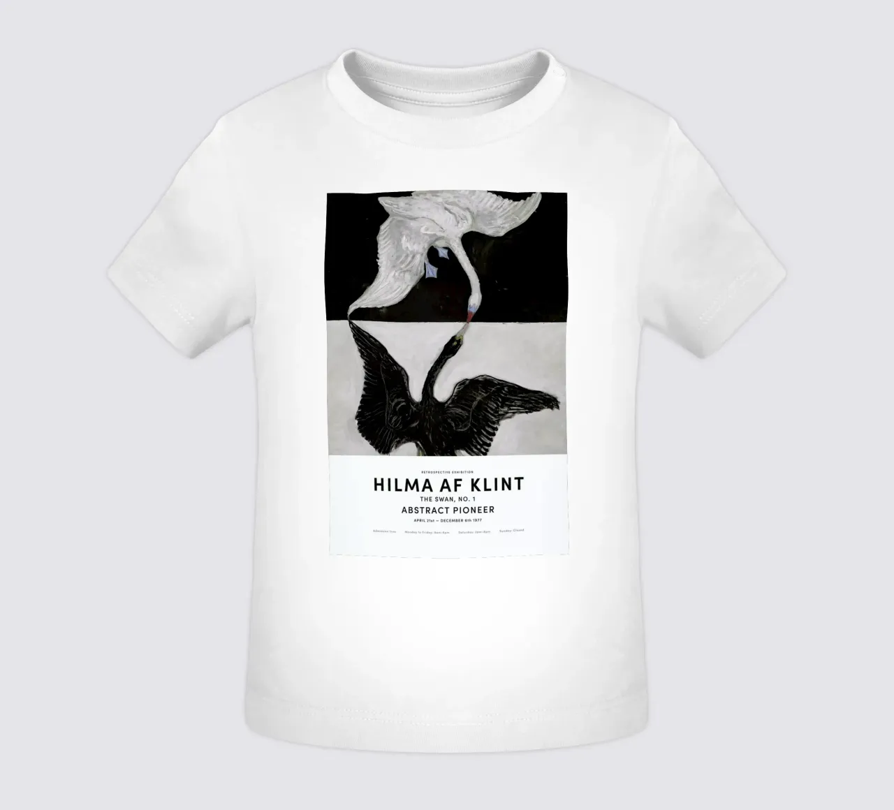 Hilma af Klint - The Swan, No. 1 II baby t-shirt by Vintage by JUNIQE
