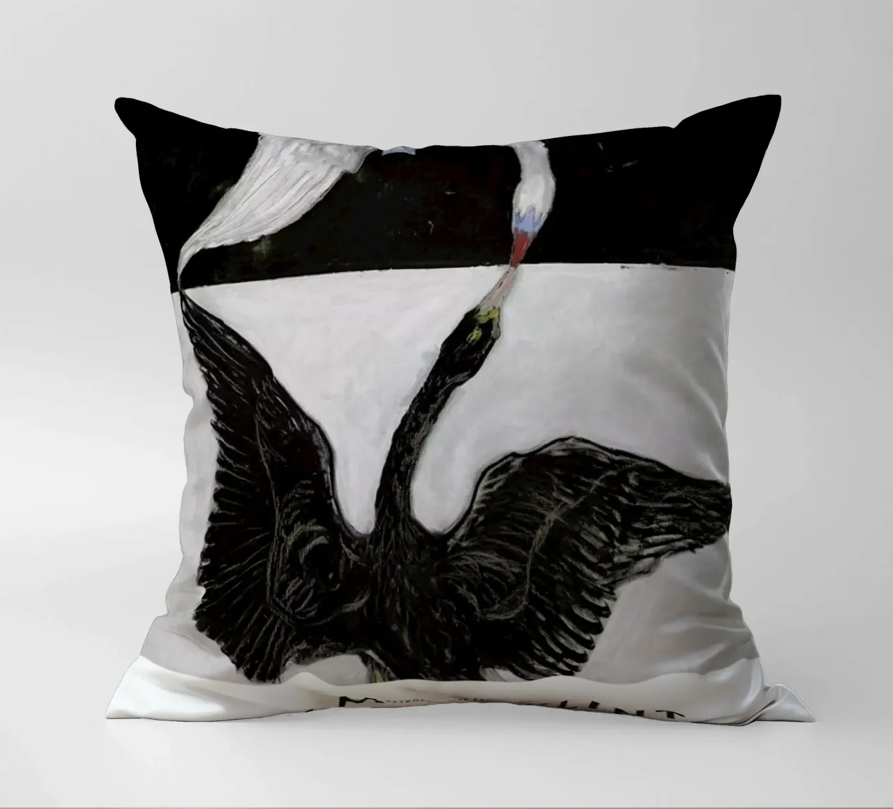 Hilma af Klint - The Swan, No. 1 II cuscino da Vintage by JUNIQE