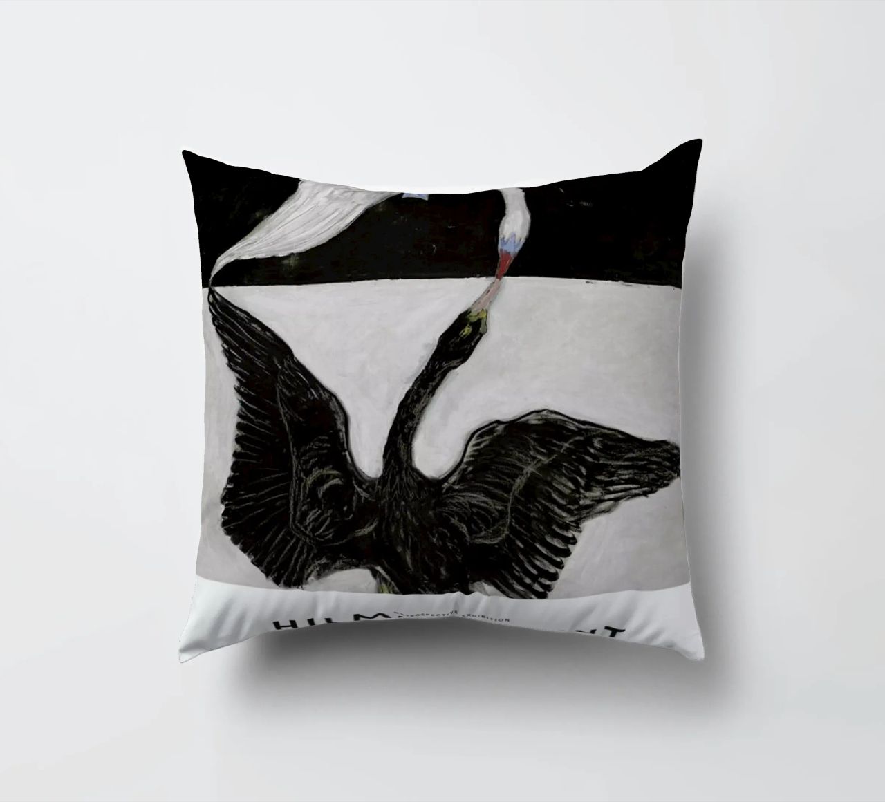 Hilma af Klint - The Swan, No. 1 II decorative cushion by Vintage by JUNIQE