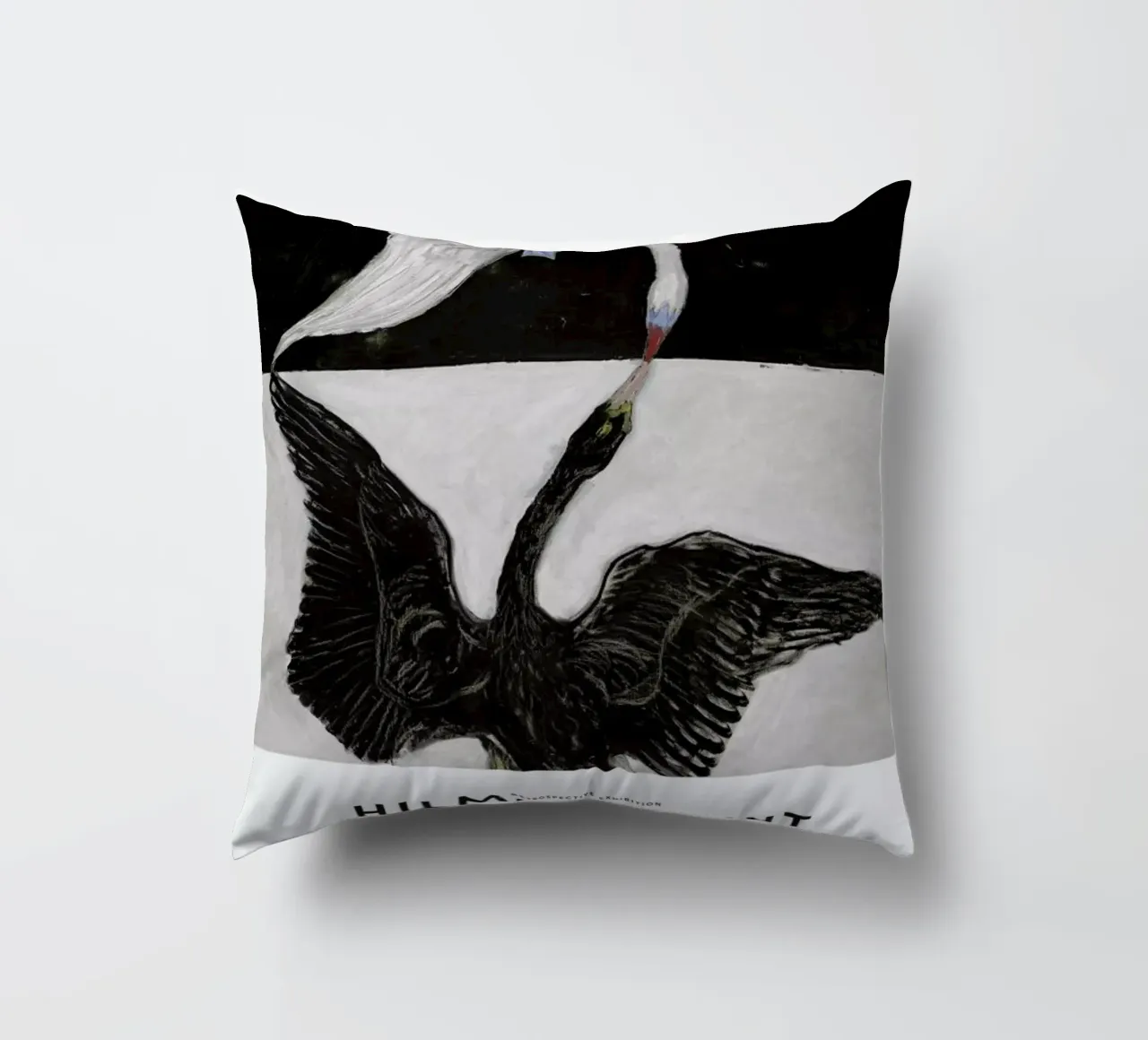 Hilma af Klint - The Swan, No. 1 II cuscino da Vintage by JUNIQE