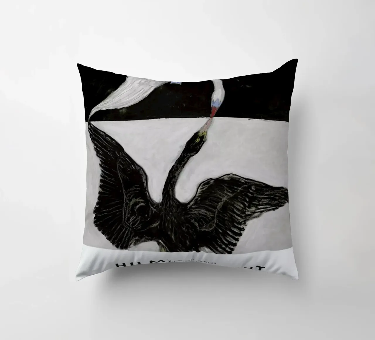 Hilma af Klint - The Swan, No. 1 II cuscino da Vintage by JUNIQE