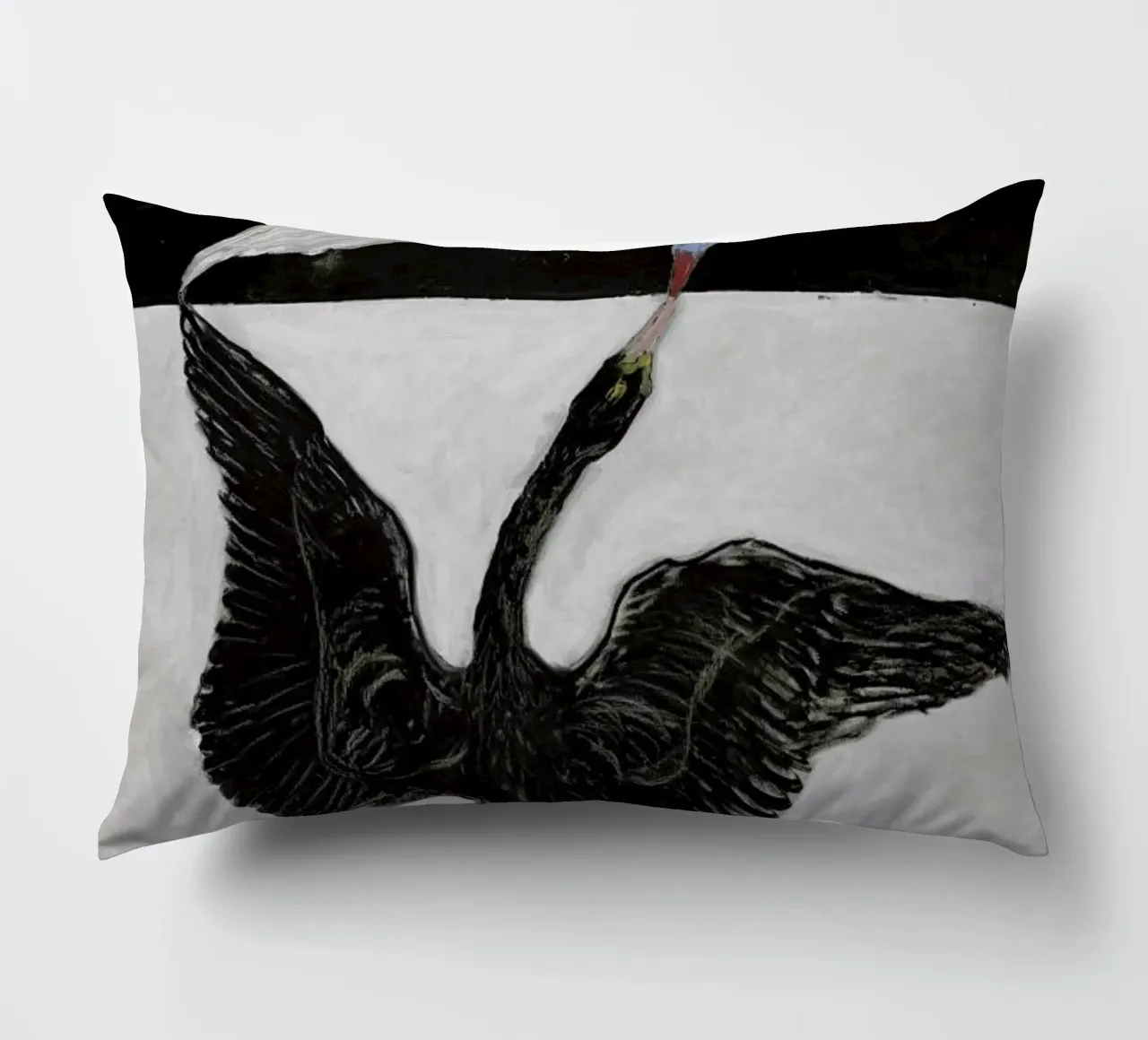 Hilma af Klint - The Swan, No. 1 II cuscino da Vintage by JUNIQE