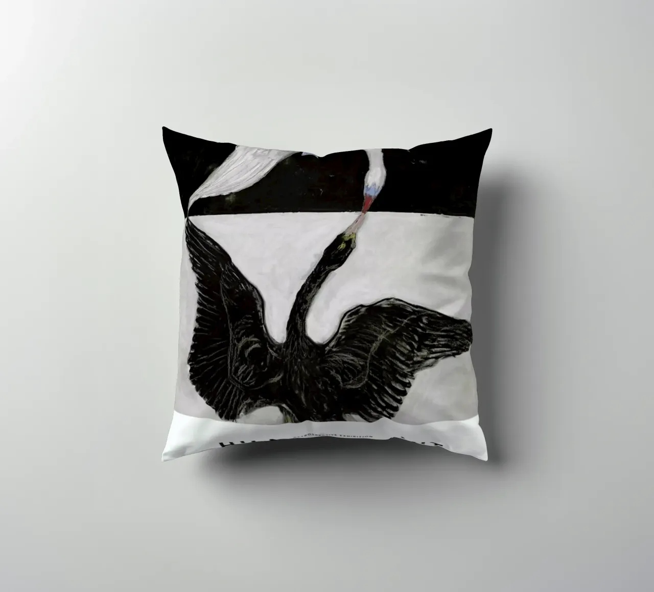 Hilma af Klint - The Swan, No. 1 II cuscino da Vintage by JUNIQE