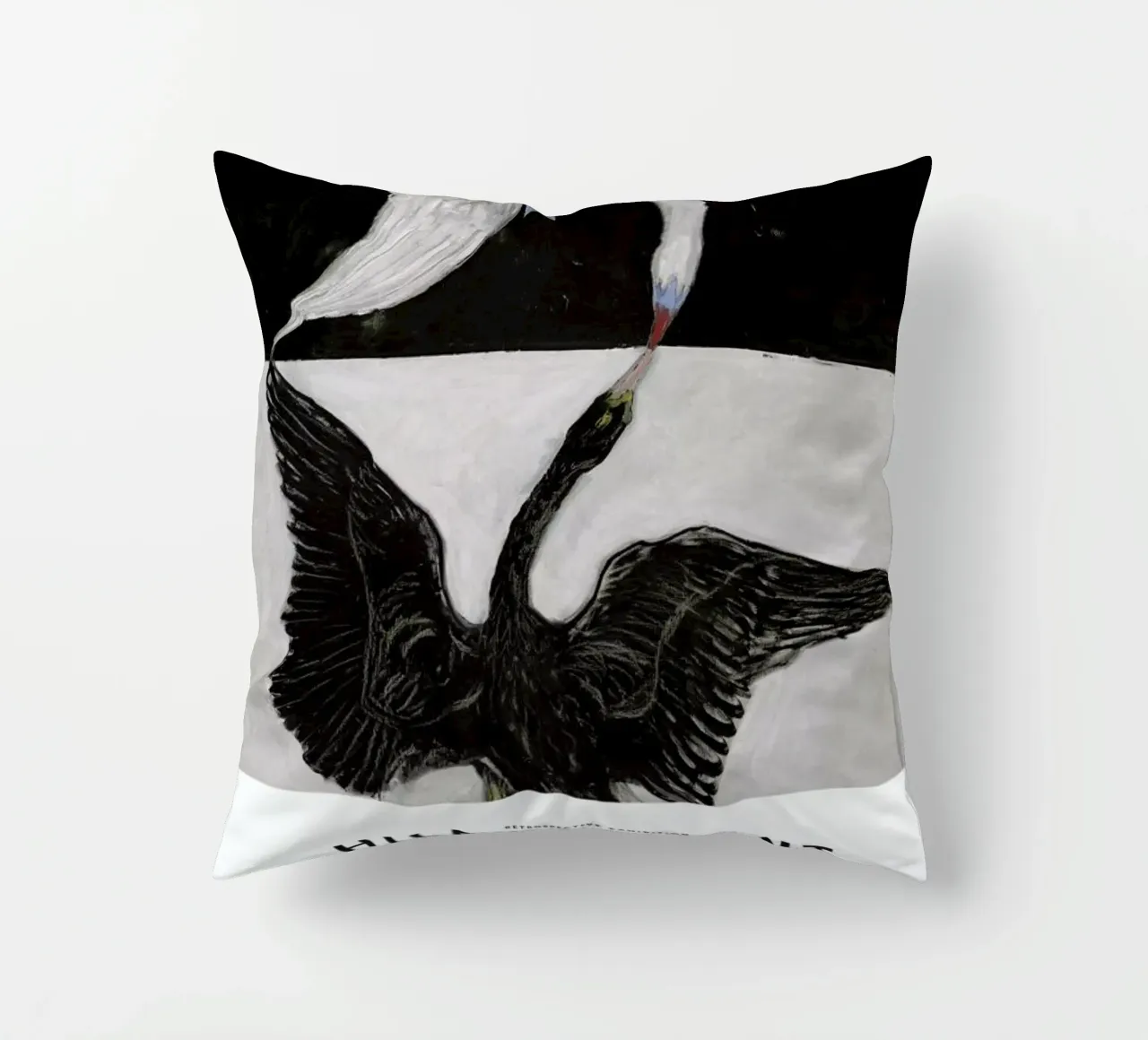 Hilma af Klint - The Swan, No. 1 II cuscino da Vintage by JUNIQE