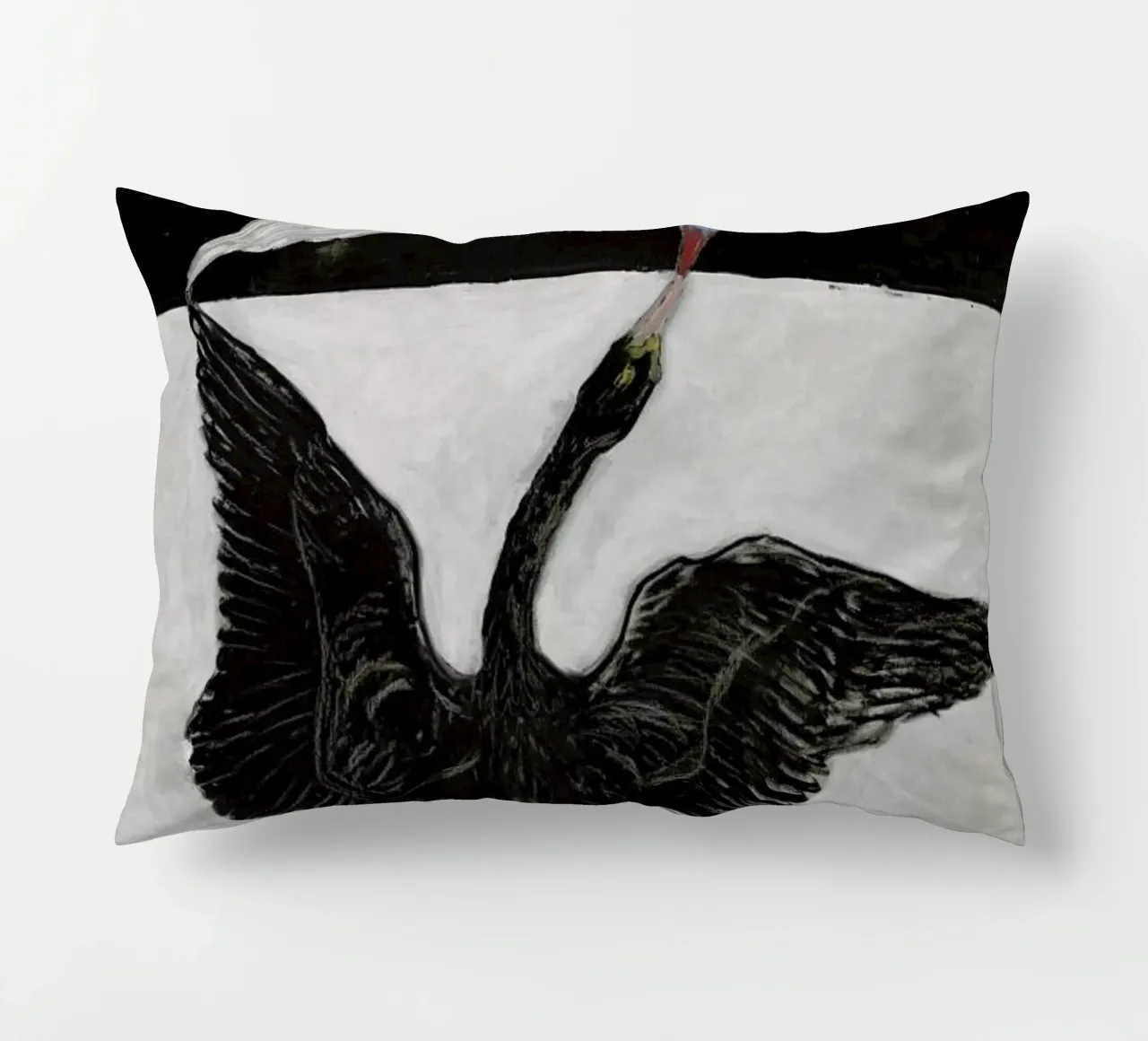 Hilma af Klint - The Swan, No. 1 II cuscino da Vintage by JUNIQE