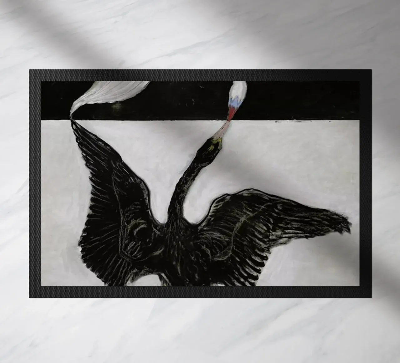 Hilma af Klint - The Swan, No. 1 II zerbino da Vintage by JUNIQE