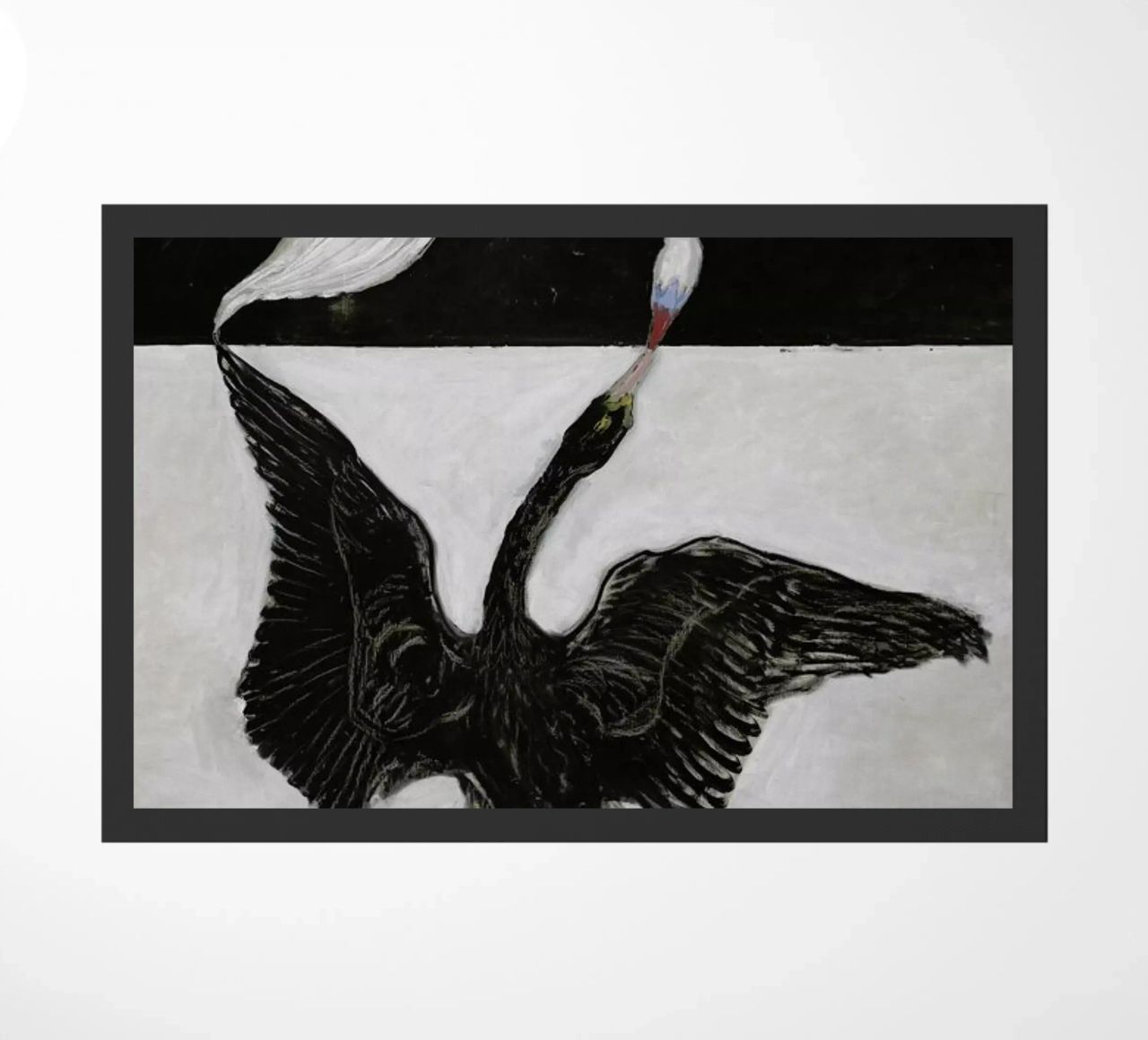 Hilma af Klint - The Swan, No. 1 II doormat by Vintage by JUNIQE