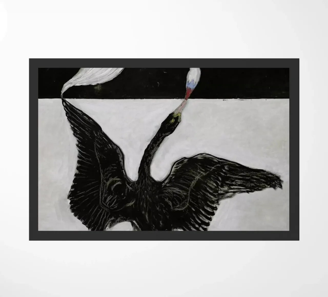 Hilma af Klint - The Swan, No. 1 II Fußmatte von Vintage by JUNIQE