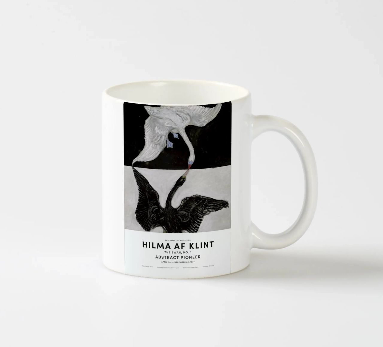 Hilma af Klint - The Swan, No. 1 II tazza in ceramica da Vintage by JUNIQE