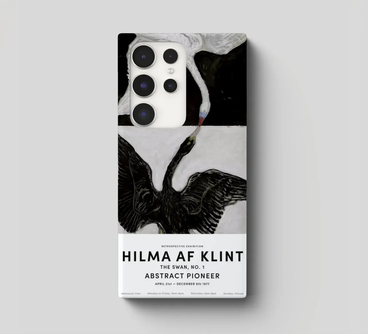 Hilma af Klint - The Swan, No. 1 II cover samsung da Vintage by JUNIQE