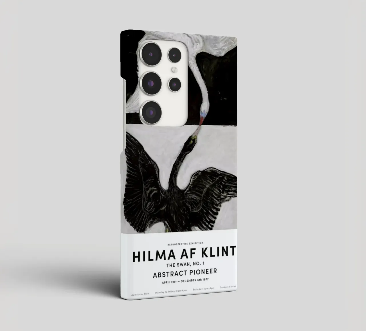 Hilma af Klint - The Swan, No. 1 II cover samsung da Vintage by JUNIQE