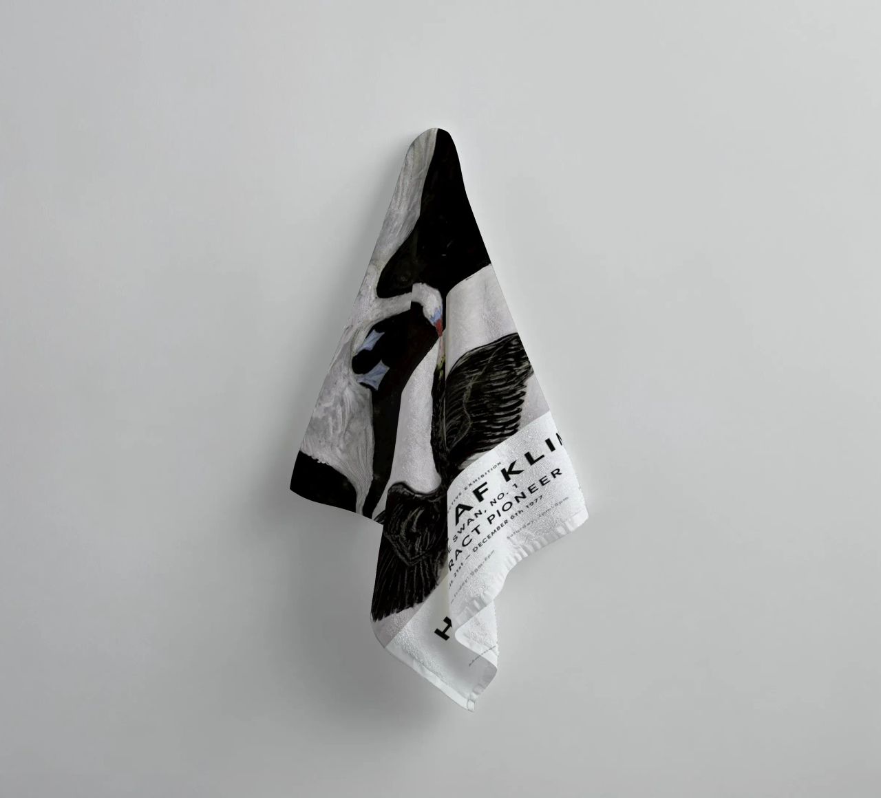 Hilma af Klint - The Swan, No. 1 II towel by Vintage by JUNIQE